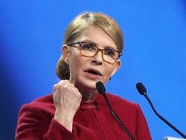 Timoschenko bei ntv: Für uns gibt es nur den Sieg auf dem Schlachtfeld