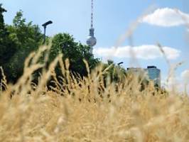 Warnung vor Unwettern: Osten Deutschlands ächzt unter Hitze