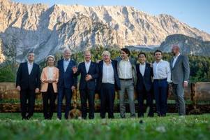 Selenskyj bei G7-Gipfel: Beratungen über Hungersnot und Waffenlieferungen an Ukraine