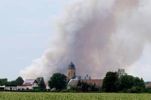 Waldbrand in Gohrischheide ausgebreitet - Hitze und Wind