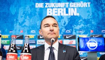 Lars Windhorst - Statt mit dem neuen Präsidenten trifft sich Hertha-Investor mit dem Wahl-Verlierer