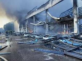 Angriff auf Krementschuk: Moskau: Einkaufszentrum war nicht in Betrieb