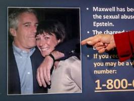 Ring zum sexuellen Missbrauch: Epstein-Vertraute Maxwell zu 20 Jahren Haft verurteilt