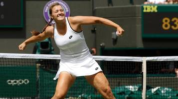 Tennis-Sensation in Wimbledon: Debütantin Jule Niemeier überrascht mit Sieg