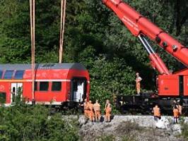Zugunglück in Bayern: Mitarbeiter schrieben Brandbrief an Bahn