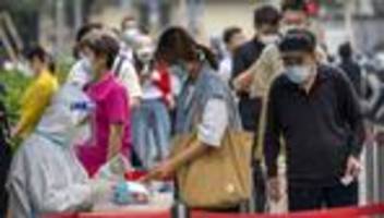 Coronavirus: Shanghai und Peking ordnen Corona-Massentests an