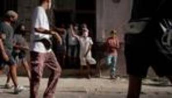 Kuba-Proteste: USA verhängen Einreisesperren gegen kubanische Regierungsmitglieder