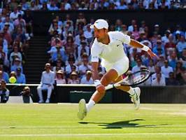 Schon siebter Titel in Wimbledon: Djokovic verteidigt Wohnzimmer gegen Rüpel Kyrgios