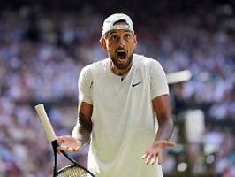 Im Wimbledon-Finale macht's puff: Kyrgios kracht in den Selbstzerstörungsmodus