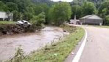 virginia: mehrere vermisste nach sturzflut in den appalachen