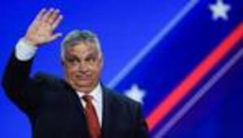 USA: Viktor Orbán ruft in Texas zum Kampf gegen Liberale auf