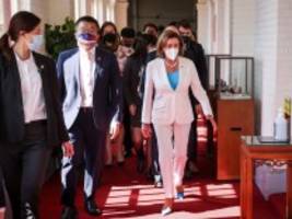 Taiwan-Reise: China beschließt Sanktionen gegen Pelosi