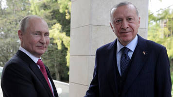 Treffen in Sotschi: Putin lobt Erdogan für Vermittlung in der Getreidekrise