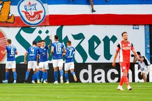Rostock feiert ersten Heimsieg: 2:1 gegen Arminia Bielefeld