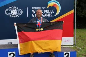 Augsburger Feuerwehrmann holt sich zwei Weltmeister-Titel