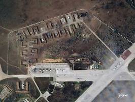 Das ist nur der Anfang: Satellitenbilder zeigen Zerstörungen auf Krim