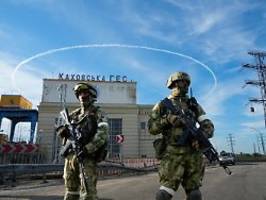 ukrainische angriffe auf brücke: russland fürchtet katastrophe nach damm-beschuss