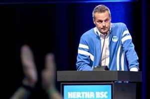 Hertha-Präsident Bernstein nach Heimpremiere erleichtert