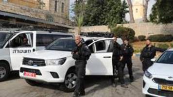 Acht Verletzte bei Schüssen auf Bus in Jerusalem