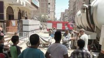 Ägypten: Mindestens 41 Tote nach Brand in Kirche