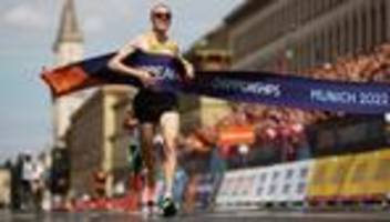 Leichtathletik-EM in München: Richard Ringer wird Marathon-Europameister