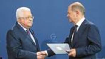 Nahostkonflikt: Mahmud Abbas wirft Israel Holocaust an Palästinensern vor