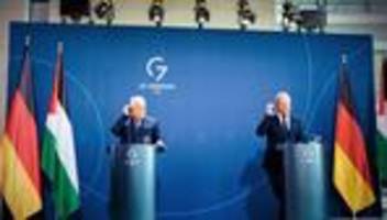 Kanzleramt: Sprecher entschuldigt sich für Abbruch der Abbas-Pressekonferenz