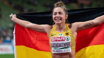 European Championships: Gina Lückenkemper musste nach EM-Titel ins Krankenhaus