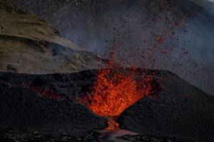 Forscher auf Island: Lavafluss ist schwächer geworden