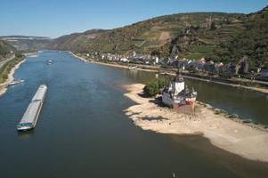 Rhein-Schifffahrt: Pegel bei Kaub steigt auf 37 Zentimeter