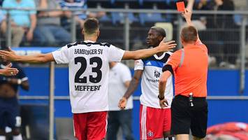 2. Liga: HSV verliert die Nerven – Darmstadt springt auf Platz 1