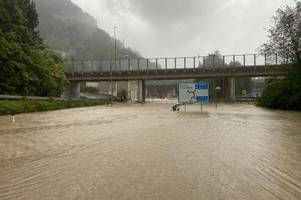 Unwetter in Österreich: Überschwemmungen in Vorarlberg
