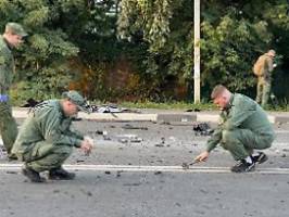 der kriegstag im Überblick: autoexplosion erschüttert moskau - scholz und weitere staatschefs fordern akw-inspektion