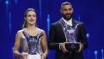 Uefa: Karim Benzema ist Europas Fußballer des Jahres
