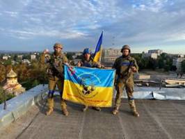 Der Kriegstag im Überblick: Ukraine meldet 300 befreite Orte - Scholz und Putin telefonieren