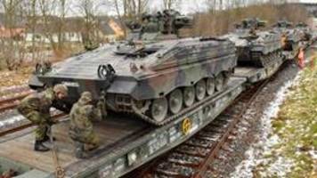 rheinmetall: 16 marder-schützenpanzer auslieferfähig