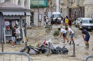unwetter in italien: suche nach drei vermissten fortgesetzt