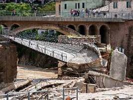 Achtjähriger fortgerissen: Italien sucht nach Starkregen zwei Vermisste
