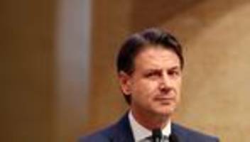 giuseppe conte: italien könnte innerhalb europas marginalisiert werden