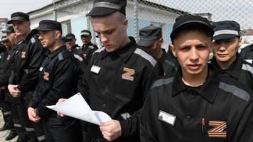 Ukraine-Krieg: Russische Sträflinge taugen offenbar kaum für Krieg