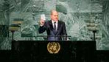 Olaf Scholz bei den UN: Mission Anti-Imperialismus