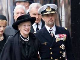 Bei Queen-Begräbnis infiziert?: Königin Margrethe hat erneut Corona