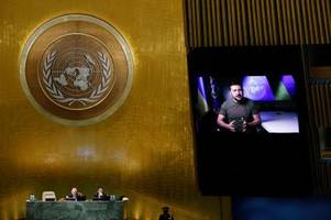 UN-Vollversammlung: Selenskyj verlangt Bestrafung Russlands