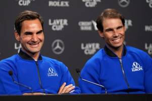 Eine Ehre: Federer zum Abschied an der Seite von Nadal