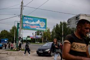 Ostukraine: Scheinreferenden in besetzten Gebieten begonnen