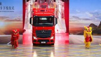 Mercedes-Benz: Startschuss für Lkw-Produktion in China