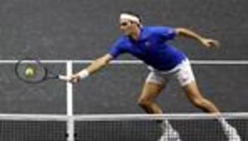 Tennis: Roger Federer verliert letztes Match seiner Karriere