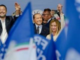 Italien: Rechtsbündnis bei Wahl in Italien vorn