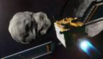Dart-Mission: Verfolgen Sie die Kollision der Dart-Sonde mit einem Asteroiden
