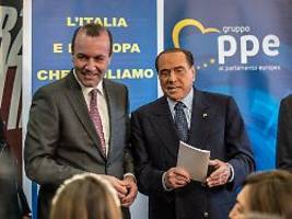 Rechtsbündnis in Italien: Söder rügt Weber für Berlusconi-Wahlkampf